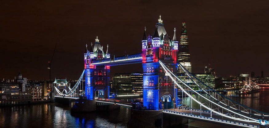Lighting makeover for London bridges
